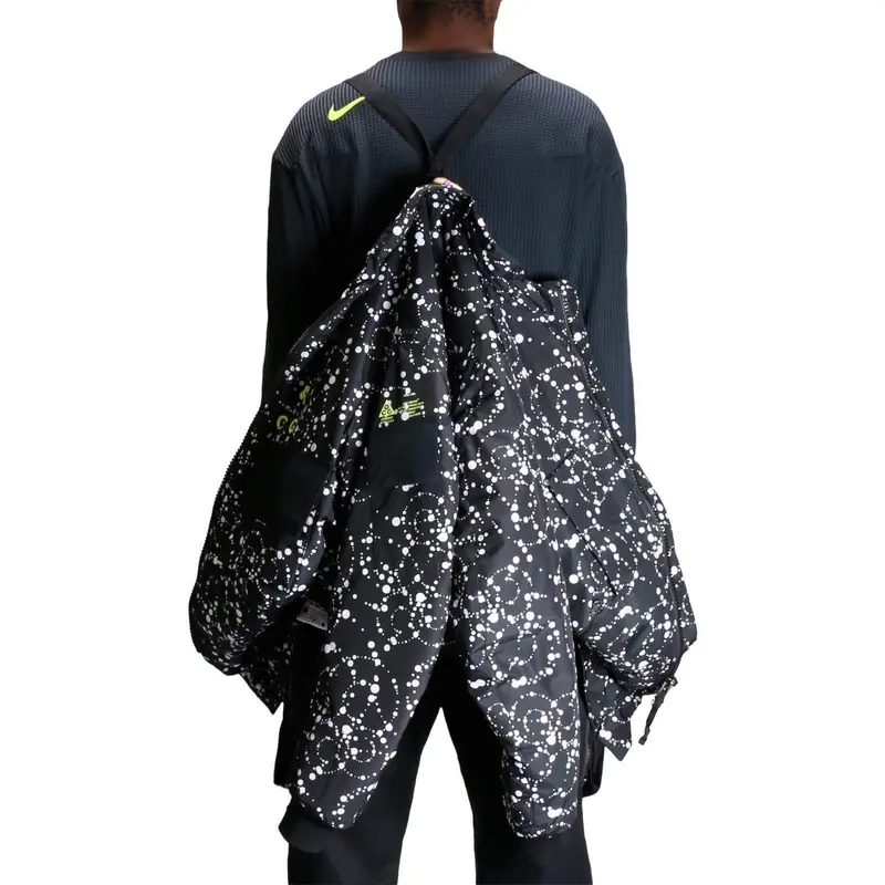 Cappotto in Cotone con Tasca Applicata Isolato Nike ACG Uomo Capispalla Nero AQ3531-010 XS miniatura 4