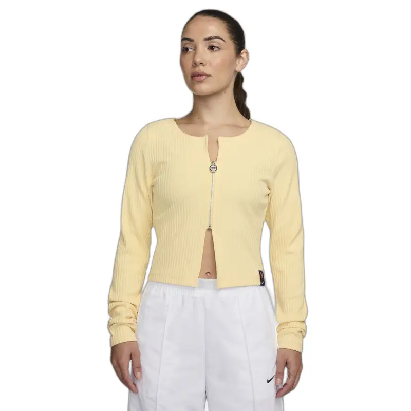 Nike Cardigan Donna Beige 2997268