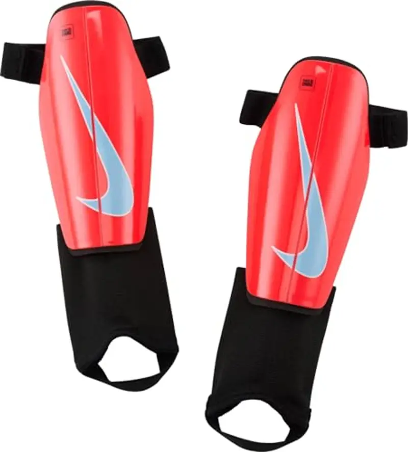 Nike Charge DX4610-636 - Parastinchi per bambini Bright Crimson/Black/Royal Tint, L