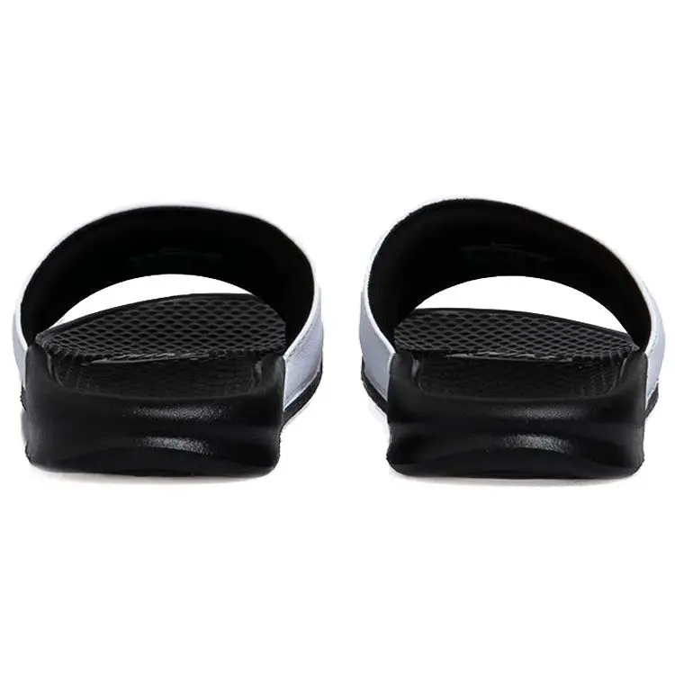 Ciabatte Nike Benassi Bianche Unisex Sandali Nero-Nero 343880-100 37 5 miniatura 5