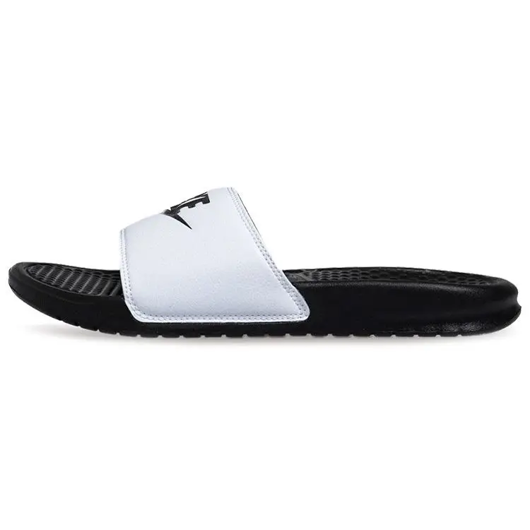 Ciabatte Nike Benassi Bianche Unisex Sandali Nero-Nero 343880-100 46