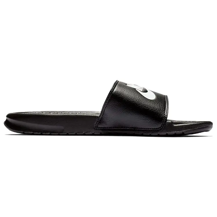 Ciabatte Nike Benassi Nere Unisex Bianche 343880-090 37 5 miniatura 5
