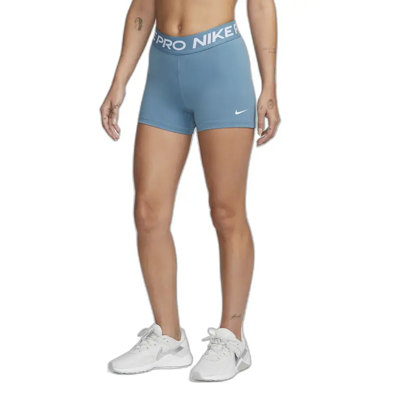 Ciclisti alti da donna Nike Pro Bleu