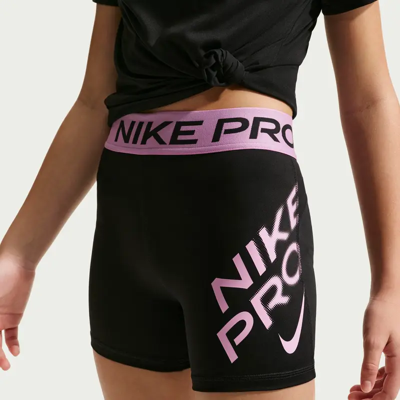 Ciclisti da bambina Nike Pro Noir