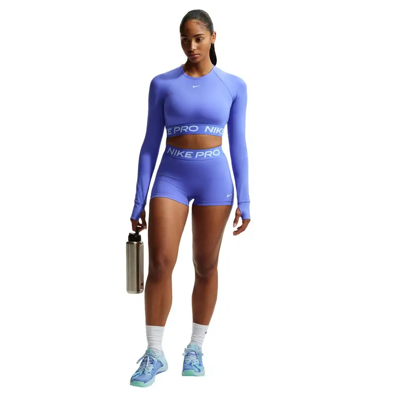 Ciclisti da donna Nike Pro Bleu