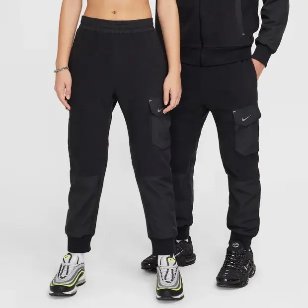 City Utility Therma-fit unisex Pantaloni - Nero - Jersey di cotone - Foot Locker Black