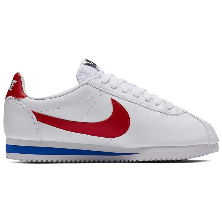 Classic Cortez Pelle Bianco Rosso Sneakers da Donna 807471-103 36.5 miniatura 2