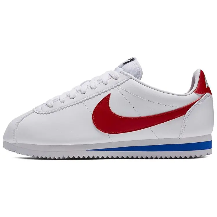 Classic Cortez Pelle Bianco Rosso Sneakers da Donna 807471-103 38