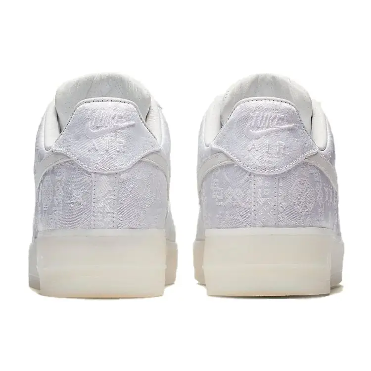 Nike Sneakers Unisex Bianco Premium CLOT x Air Force 1 1WORLD miniatura 2