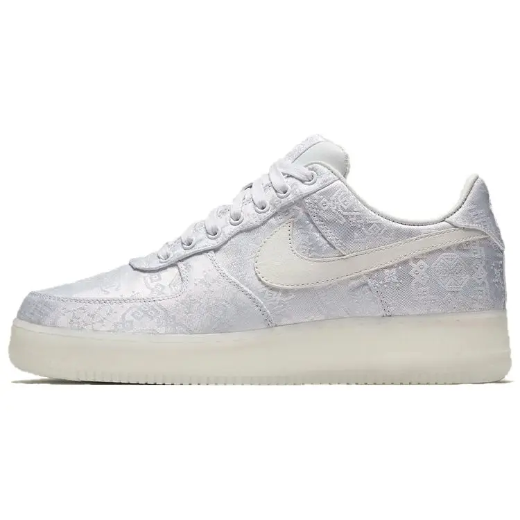 Nike Sneakers Unisex Bianco Premium CLOT x Air Force 1 1WORLD