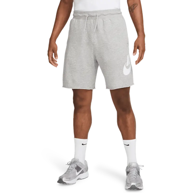 Nike Club Alumni male Pantaloncini - Grigio - Jersey di cotone - Foot Locker