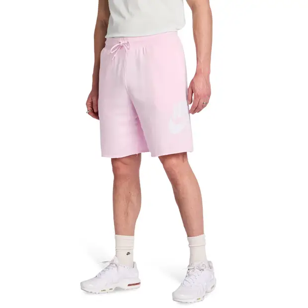 Club Alumni Uomo - Pantaloncini Rosa - Terry di cotone Pink