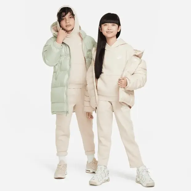 Club Bambini - Felpe con cappuccio Beige - di cotone