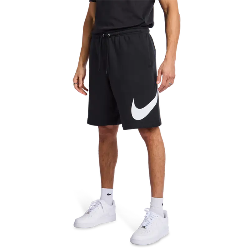 Nike Club Bb male Pantaloncini - Nero - Pile di cotone - Foot Locker