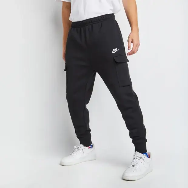 Club Cargo Jogger male Pantaloni - Nero - Foot Locker Black