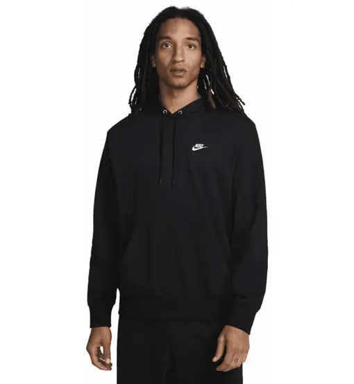 Club Fleece - felpa con cappuccio - uomo Black