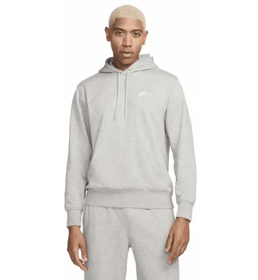 Club Fleece - felpa con cappuccio - uomo Grey