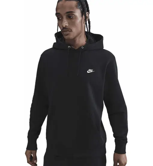 Club Fleece M - felpa con cappuccio - uomo Black