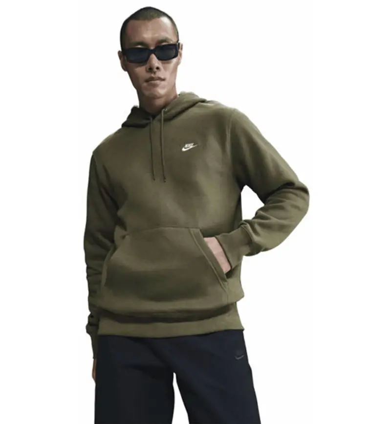 Club Fleece M - felpa con cappuccio - uomo Green