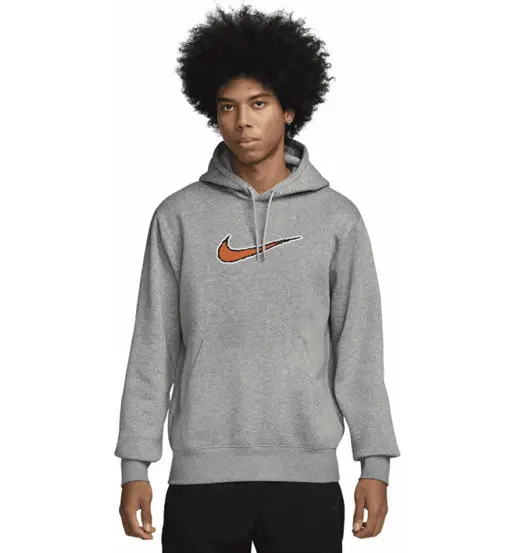 Club M - felpa con cappuccio - uomo Grey