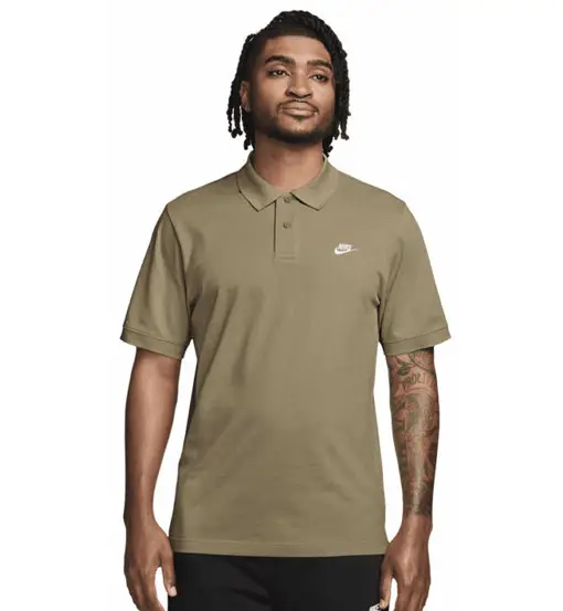 Nike Polo Uomo Marrone 4085206