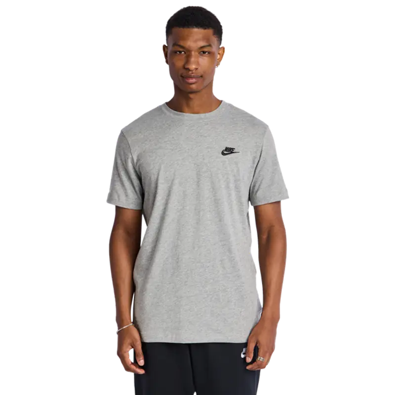 Nike Club male Magliette - Grigio - Foot Locker