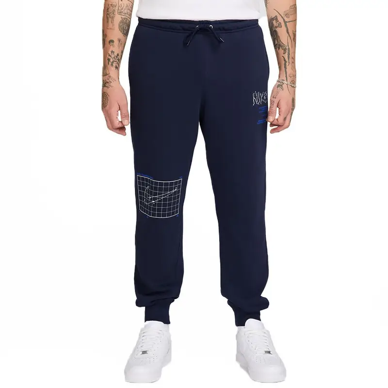 Club Pantaloni Con Polsino Moon Blu Uomo L