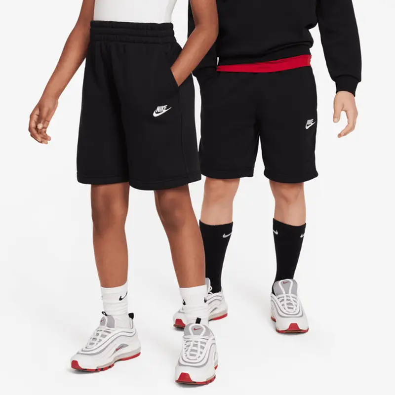 Nike Club unisex Pantaloncini - Nero - Foot Locker