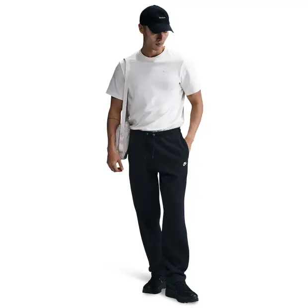Club Uomo - Pantaloni Nero Black