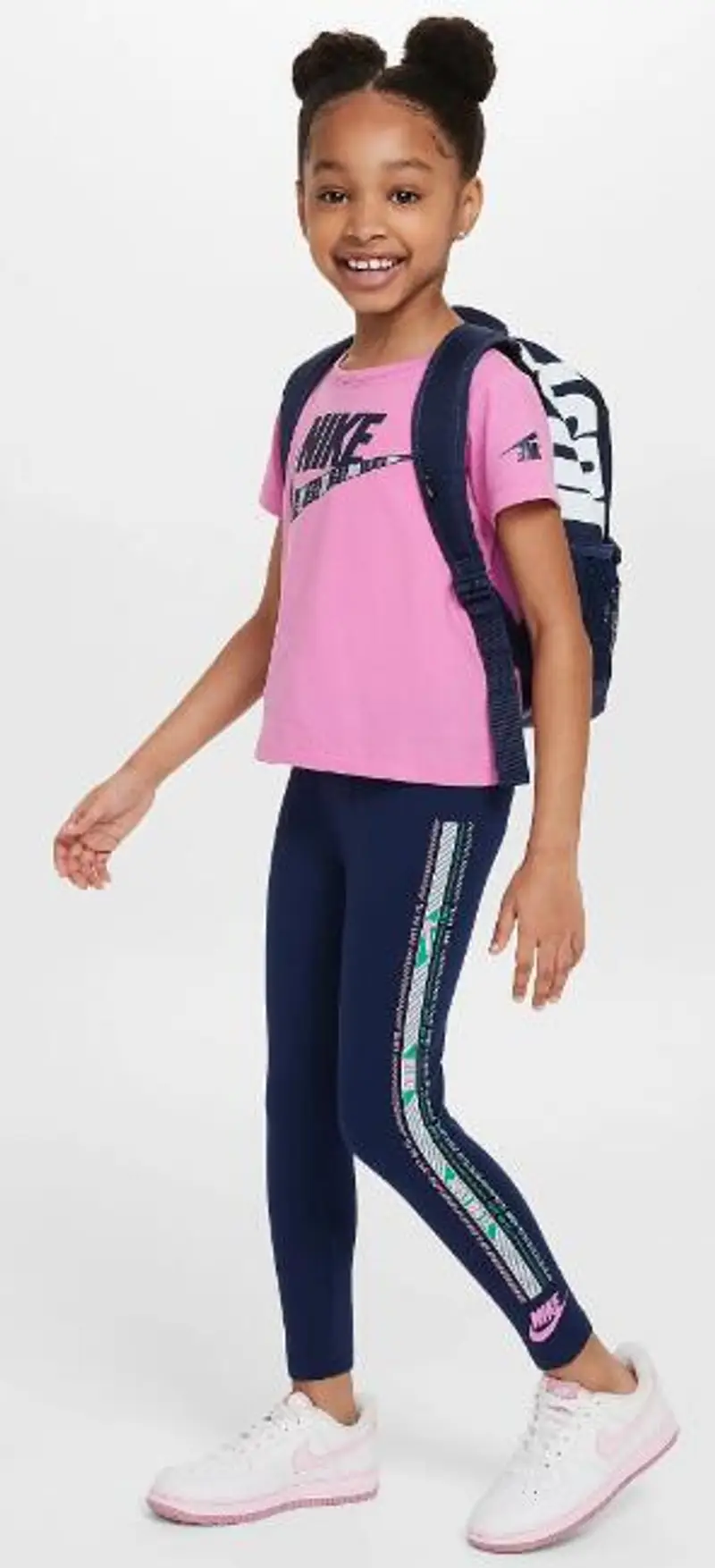 Completo bambina nike happy camper - rosa/blu | Nike