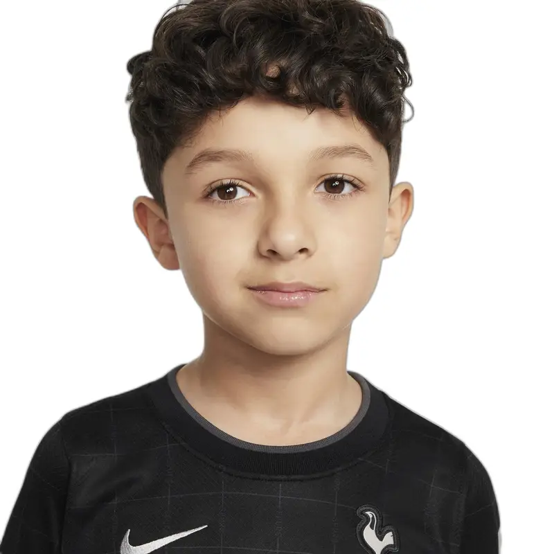 Completo esterno bambini Tottenham 2025/26 Noir