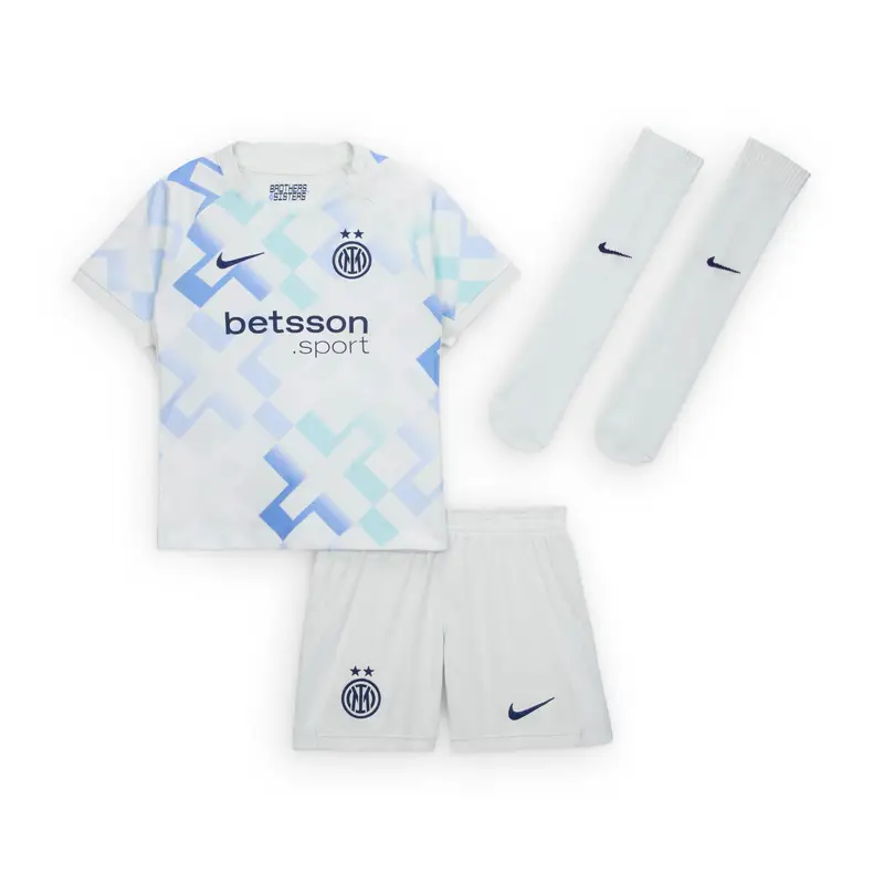 Completo Esterno bambino Inter Milan 2025/26 Bleu