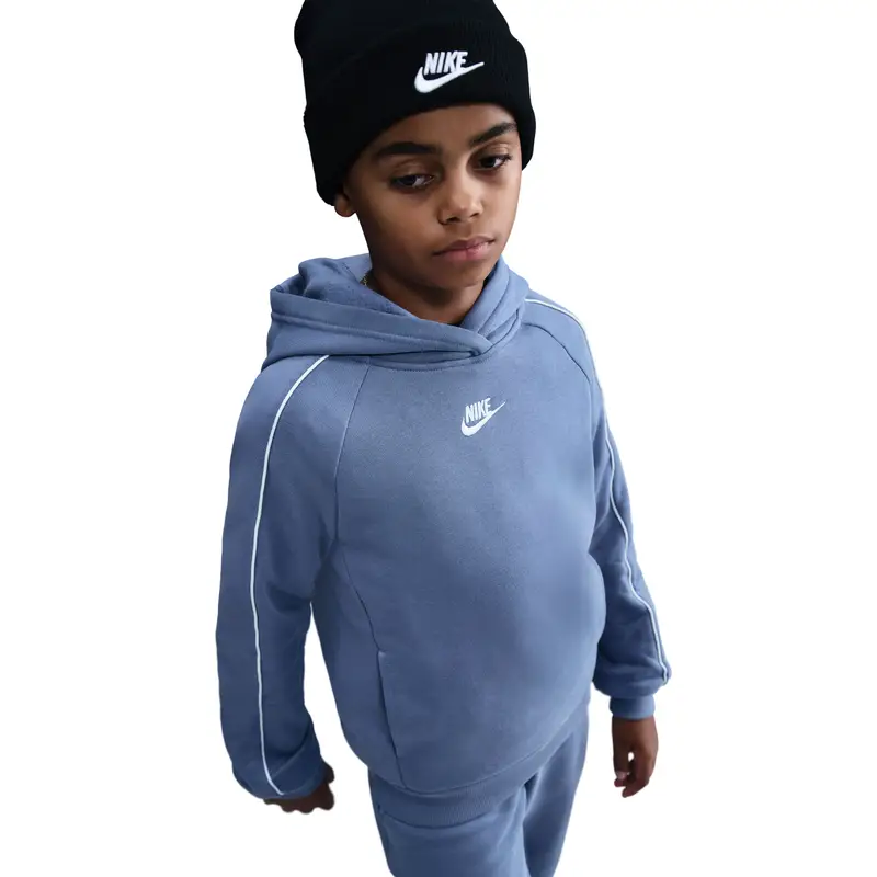 Completo felpa e pantaloni della tuta per bambini Nike Club Fleece Bleu