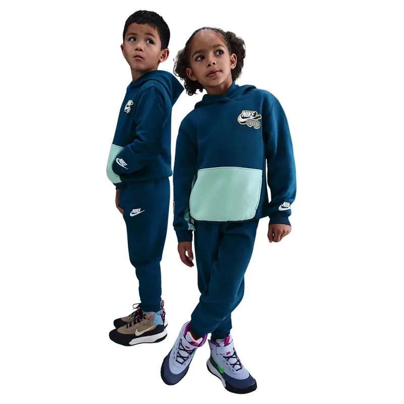 Completo Felpa e Pantaloni sportivi per bambini Nike Bleu