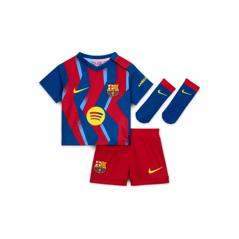 Completo neonato FC Barcellona Victory 2025/26 Bleu