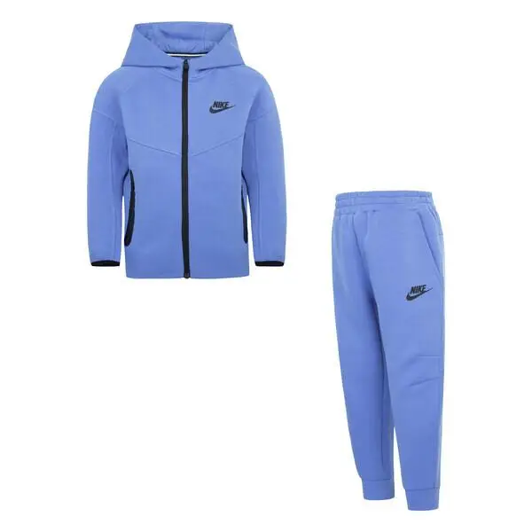 Completo sportivo di pile per bambini Nike Tech FZ Bleu