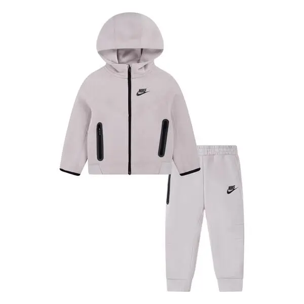 Completo sportivo di pile per bambini Nike Tech FZ Violet