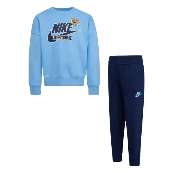 Completo sportivo per bambini Nike SOA Fleece Bleu