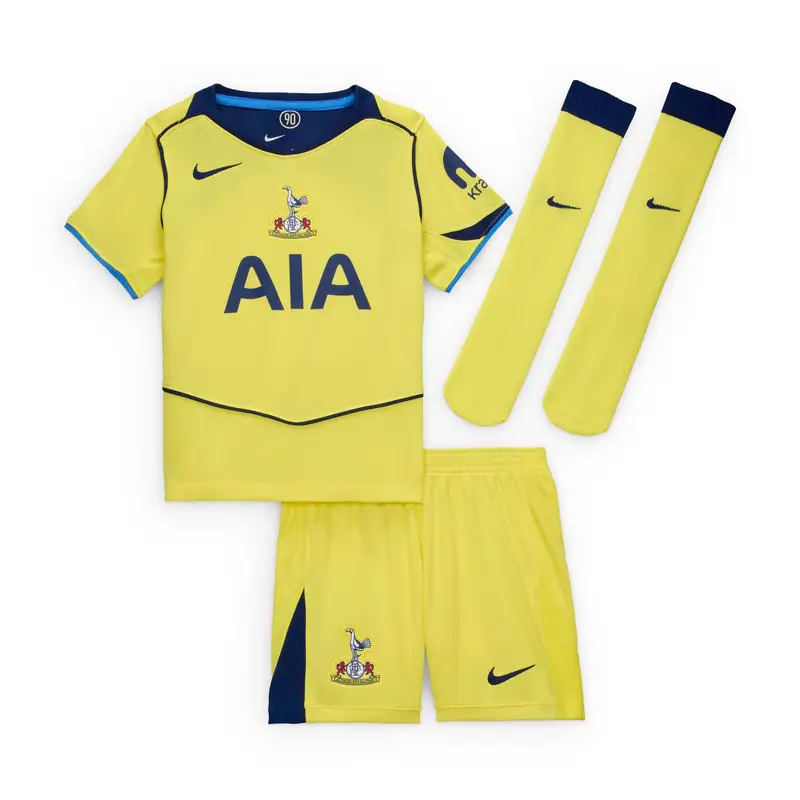Completo terzo bambino Tottenham 2025/26 Jaune