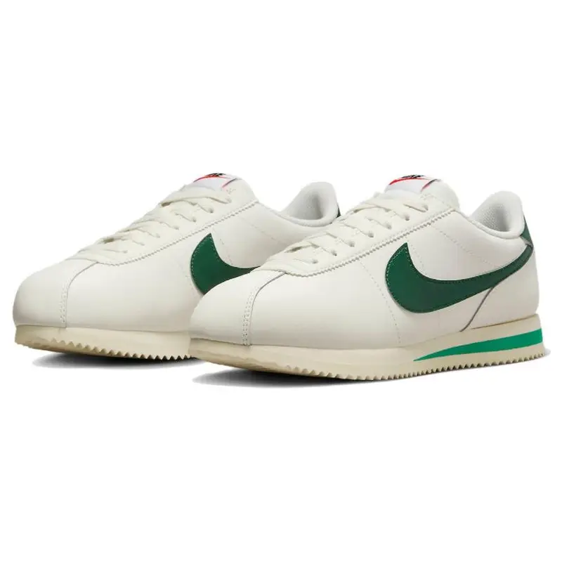 Cortez Verde Gola Donna Sneakers Crema Vela Malachite DN1791-101 40 5 miniatura 5