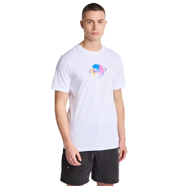 Cosmic Youth male Magliette - Bianco - Jersey di cotone - Foot Locker White