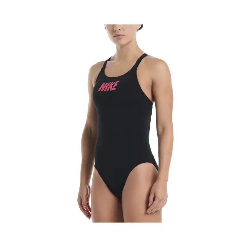 Costume da bagno intero Nike Hydrastrong Logo Graphic