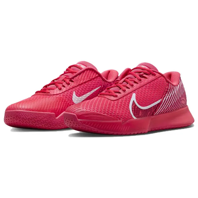 Court Air Zoom Vapor 11 HC Ember Glow Sneakers da Uomo Rosso Bianco Rosso Nobile DR6191-800 40 5 miniatura 3