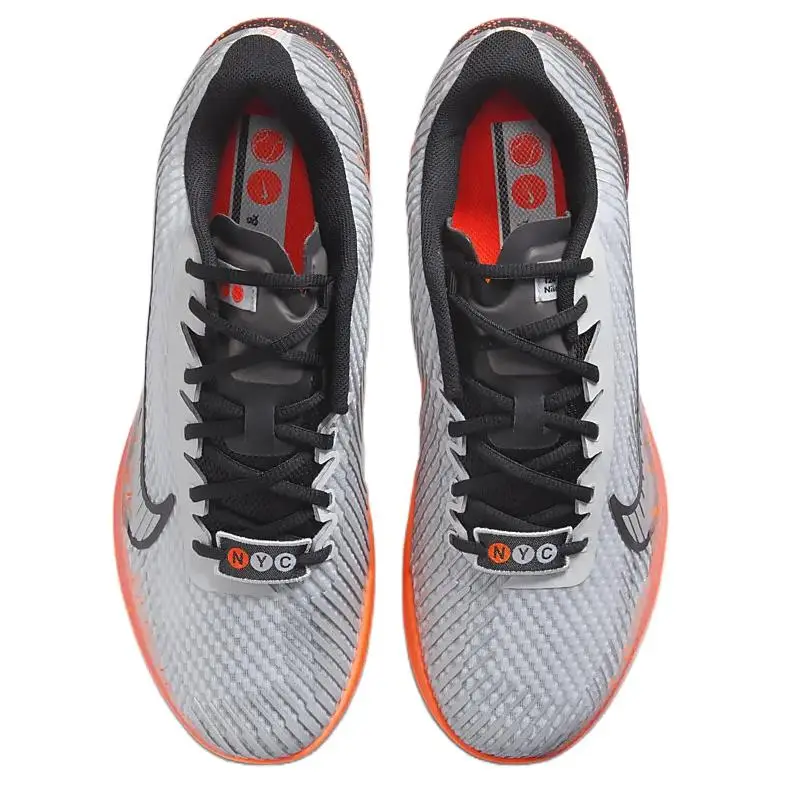 Court Air Zoom Vapor 11 Premium HC Pacchetto Torneo NYC Sneakers Uomo Grigio Platino Puro Nero FQ7721-001 38 5 miniatura 5