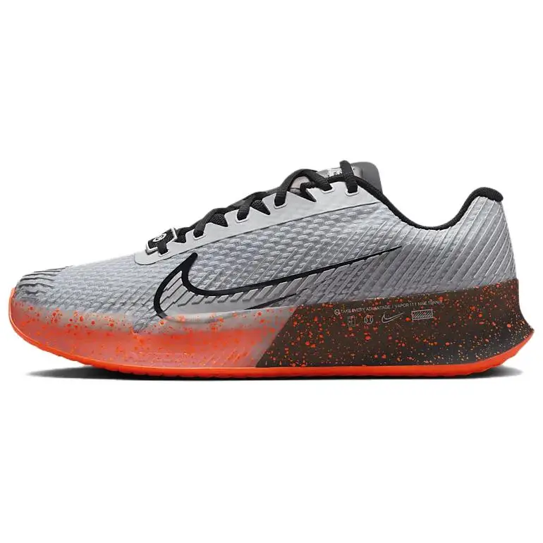 Court Air Zoom Vapor 11 Premium HC Pacchetto Torneo NYC Sneakers Uomo Grigio Platino Puro Nero FQ7721-001 40 5
