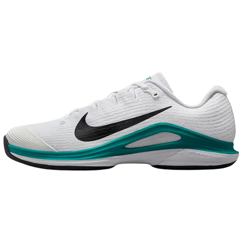 Court Air Zoom Vapor 12 HC Bianco Smeraldo Radioso Scarpe da Ginnastica Uomo Nere FV5552-104 42