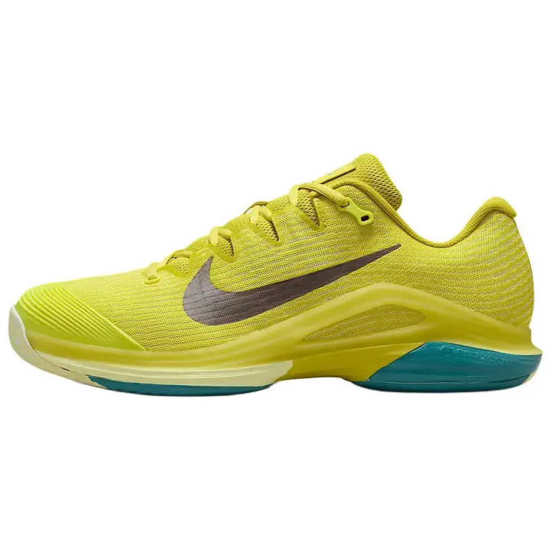 Court Air Zoom Vapor 12 Premium HC High Voltage Scarpe da Ginnastica da Uomo Giallo Verde Luminoso Minerale-Teal HF7827-300 40