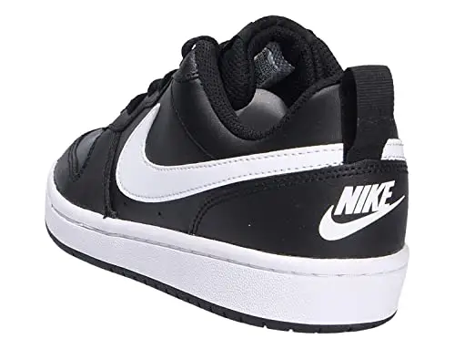 Nike Court Borough Low 2 (GS), Scarpe da Basket, Black/White, 38 EU miniatura 3