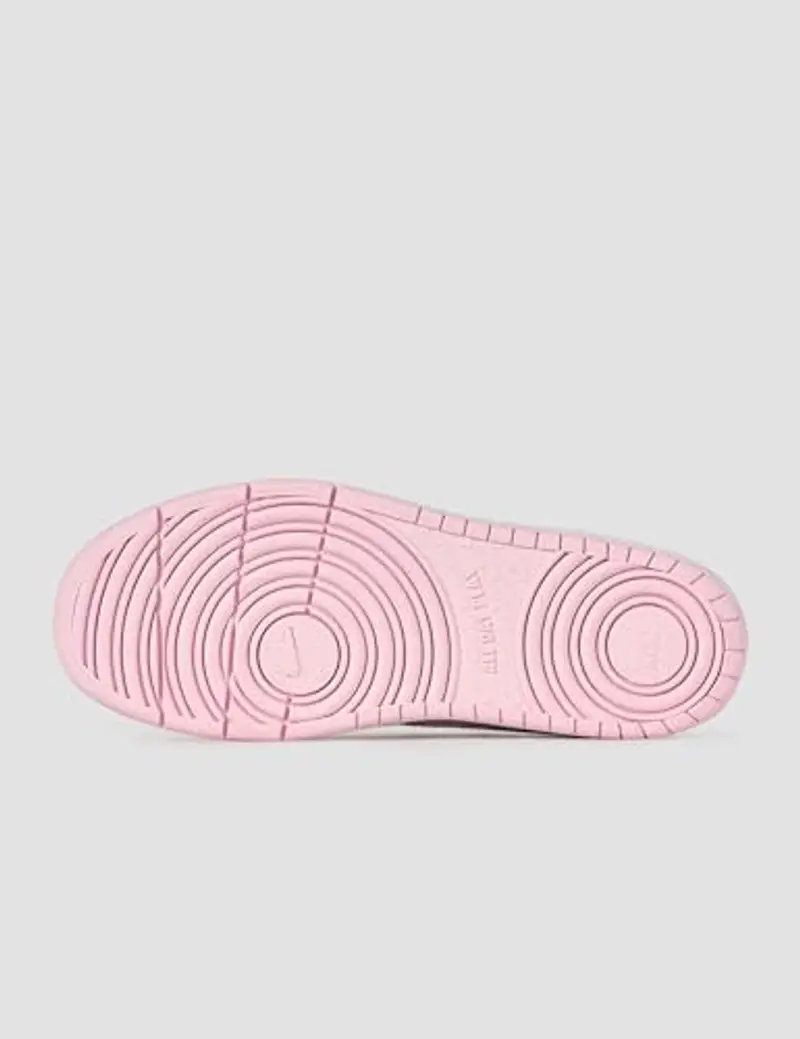 Nike Court Borough Low RECRAFT (TD), Sneaker Bambini e ragazzi, White/Pink Foam, 22 EU miniatura 3