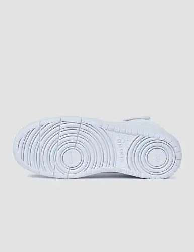 NIKE Court Borough Mid 2 (GS), Scarpe da Basket, Bianco, 38 EU miniatura 3